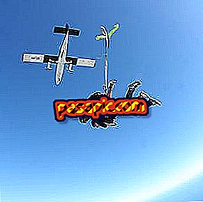 Как да скочи от самолет с парашути