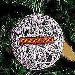 How to make Christmas balls with rope - Parties and celebrations