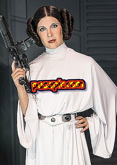 Prenses Leia bir kostüm nasıl yapılır