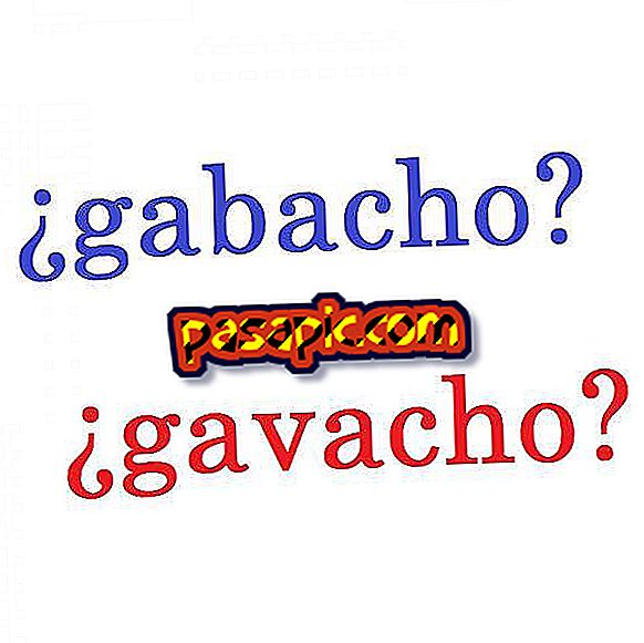 Как се пише gabacho или gavacho?