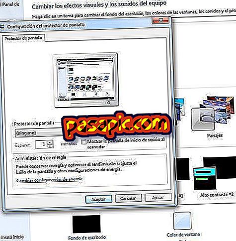 Dodajanje dveh slik kot ohranjevalnika zaslona za Windows 7 - računalnike